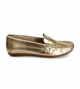 Mocasines bajos mujer piel cava