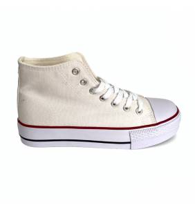 Botines deportivos mujer blanco